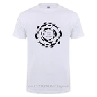 Мужская футболка с коротким рукавом, с круглым вырезом