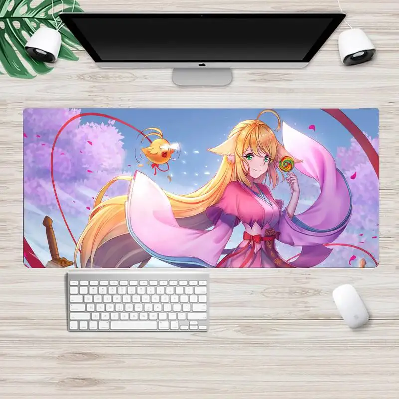 

fox spirit matchmaker Gaming desk laptop Rubber Mouse Mat XL Large Gamer Keyboard PC Desk Mat Takuo Computer Tablet Mouse mat