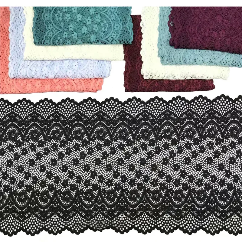 

Elastic Lace Fabric Scalloped Stretch French Underwear DIY Crafts Sewing Accessories