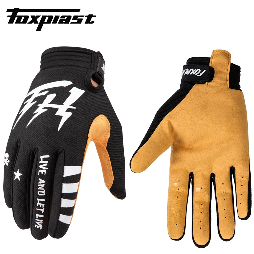 FOXPLAST Air DH MX GP BMX MTB Motorcycle Motocross Gloves Off Road Racing Pro Downhill Sport Bike Bicycle Cycling Riding | Спорт и