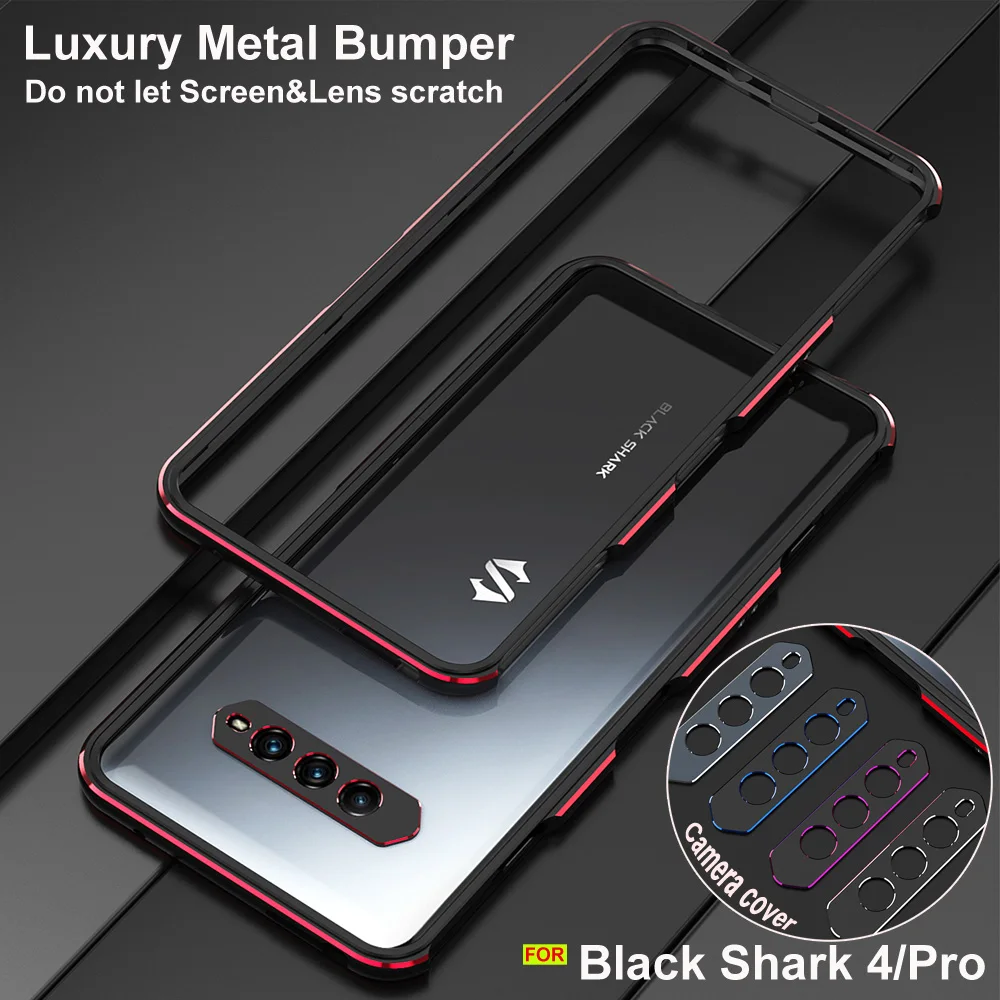 Чехол для Xiaomi Black Shark 4 Pro Оригинальный алюминиевый корпус металлический бампер
