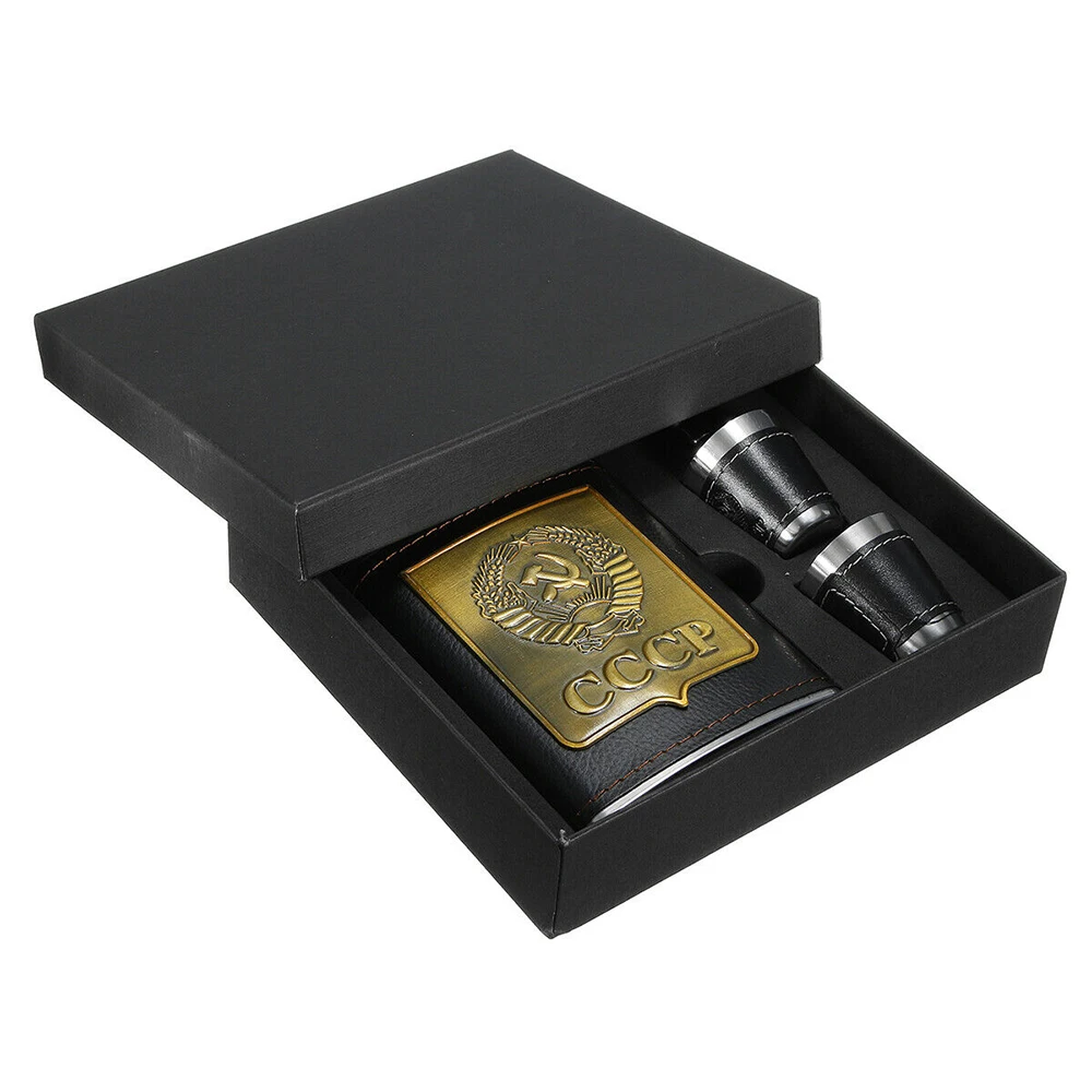 Нержавеющая сталь мини фляжки 8oz Портативный плоская фляжка посуда для напитков