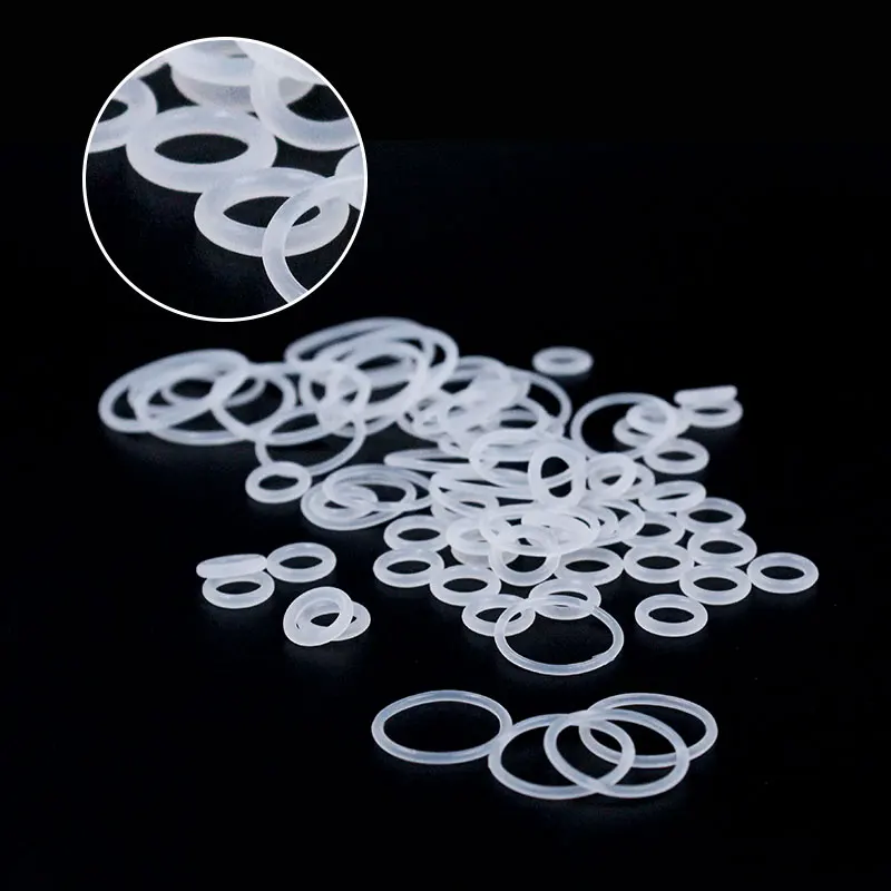 Белое Силиконовое кольцо 10 шт./лот силиконовое/VMQ уплотнительное толщина 2 мм