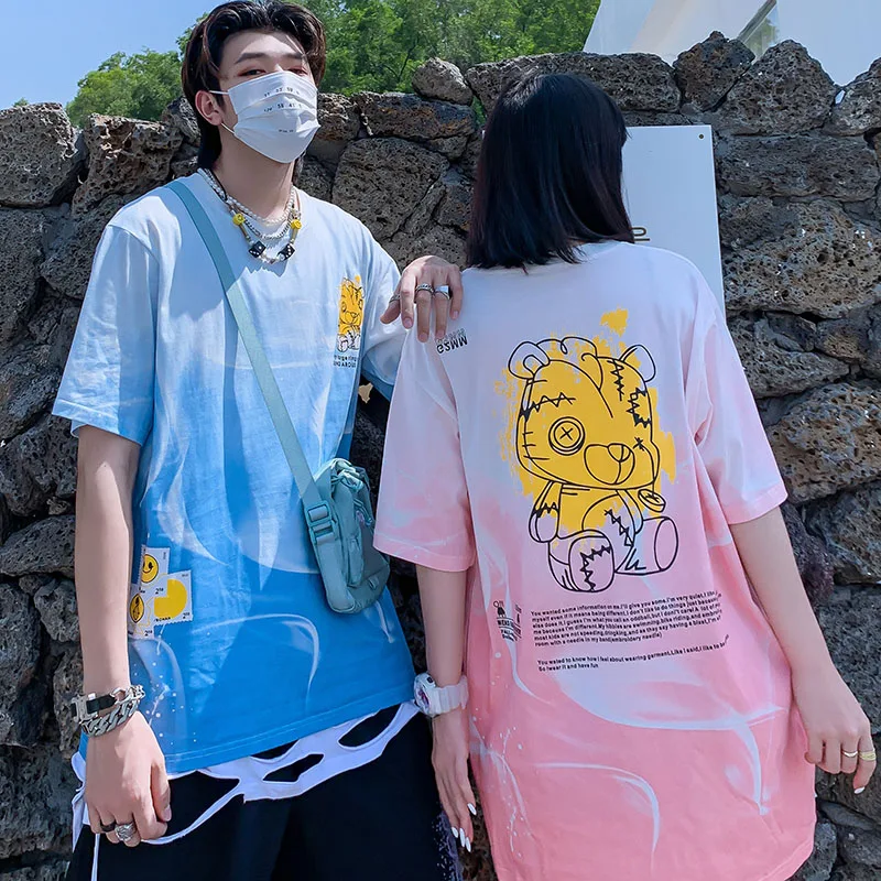 Dropship эскиз рисунком и аппликацией Медведь футболка для мальчиков с надписью пара