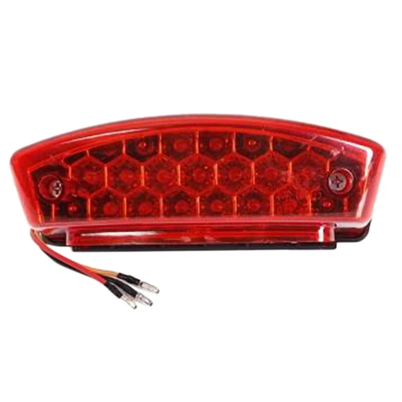 

Universal Motorcycle LED Tail Light Brake Indicator Lamp Motorbike Rear Lamp Modified Accessories Decorative Light Hot