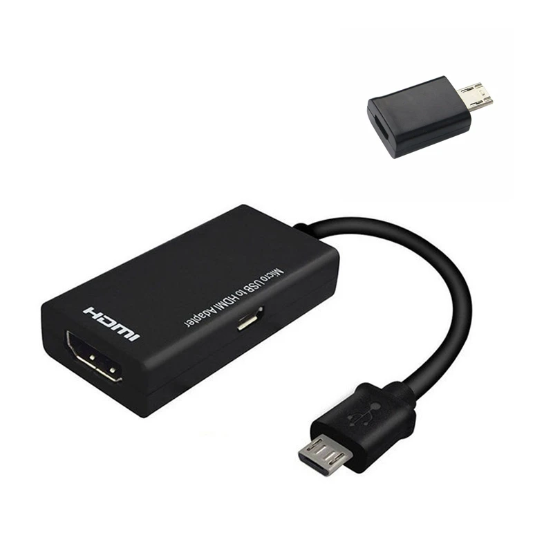 Адаптер Micro USB штекер-HDMI гнездо 1080P HDMI кабель для Android телефона планшета ТВ