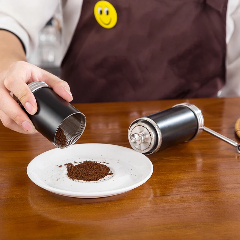 

Manual Coffee Grinder Adjustable Conical Burr Premium Stainless Steel Coffee Grinder Mill for Home, Office, Travelling