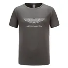 2021 Новое поступление Для мужчин Aston Martin футболка Для мужчин с коротким рукавом Майки летние Для мужчин s футболка s S-2XL