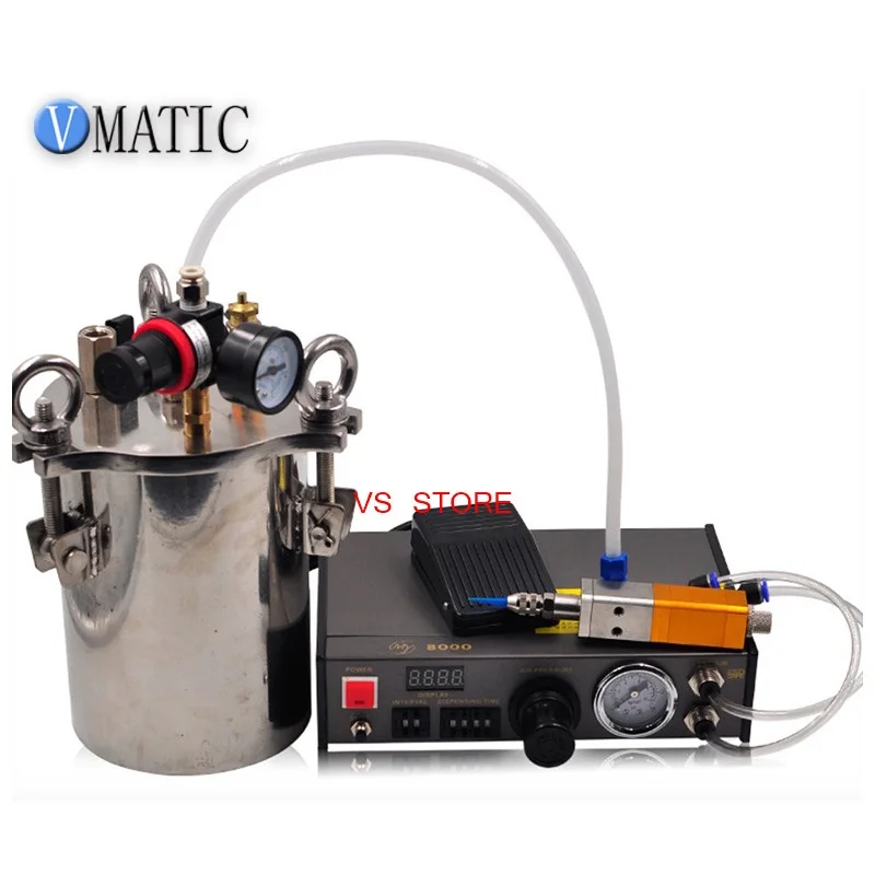 Бесплатная доставка автоматический диспенсер и наперсток клапан 5 л резервуар