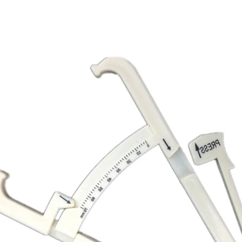 Штангенциркуль инструмент тестер с диаграммой измерения для точного Skinfold жира