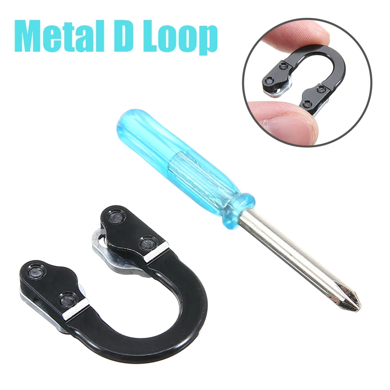 Стрельба из лука D Loop Release кольцо Пряжка веревка стрела U Nock блочный лук