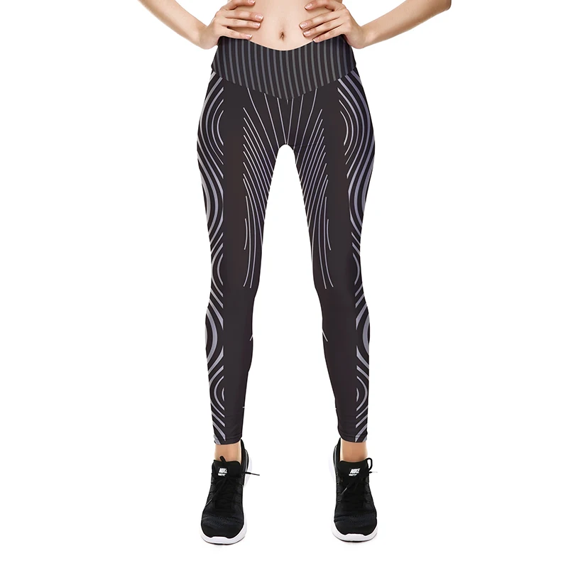 Женские леггинсы из полиэстера с высокой талией и эффектом пуш ап|Легинсы| |