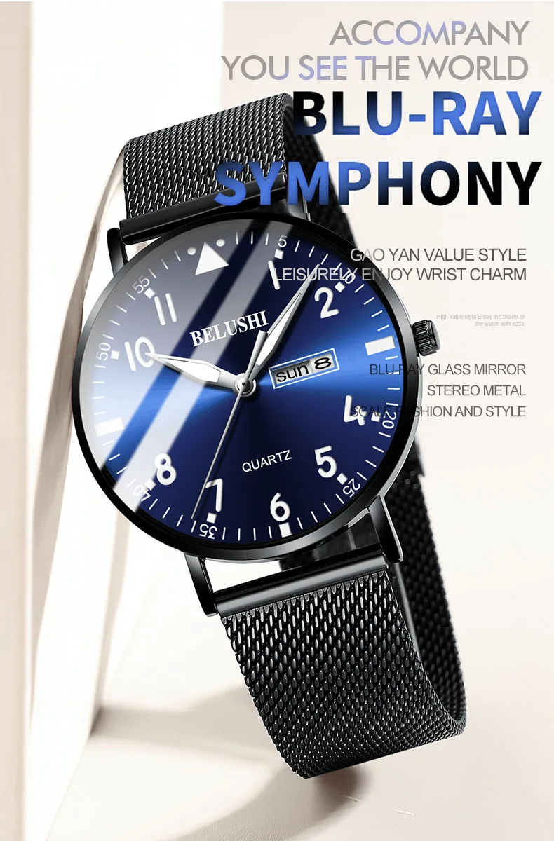 Men Watches Top Famous Luxury Brand Man Business Quartz Watches Men Classic Clock Male Wrist Watches For Men's Wristwatches