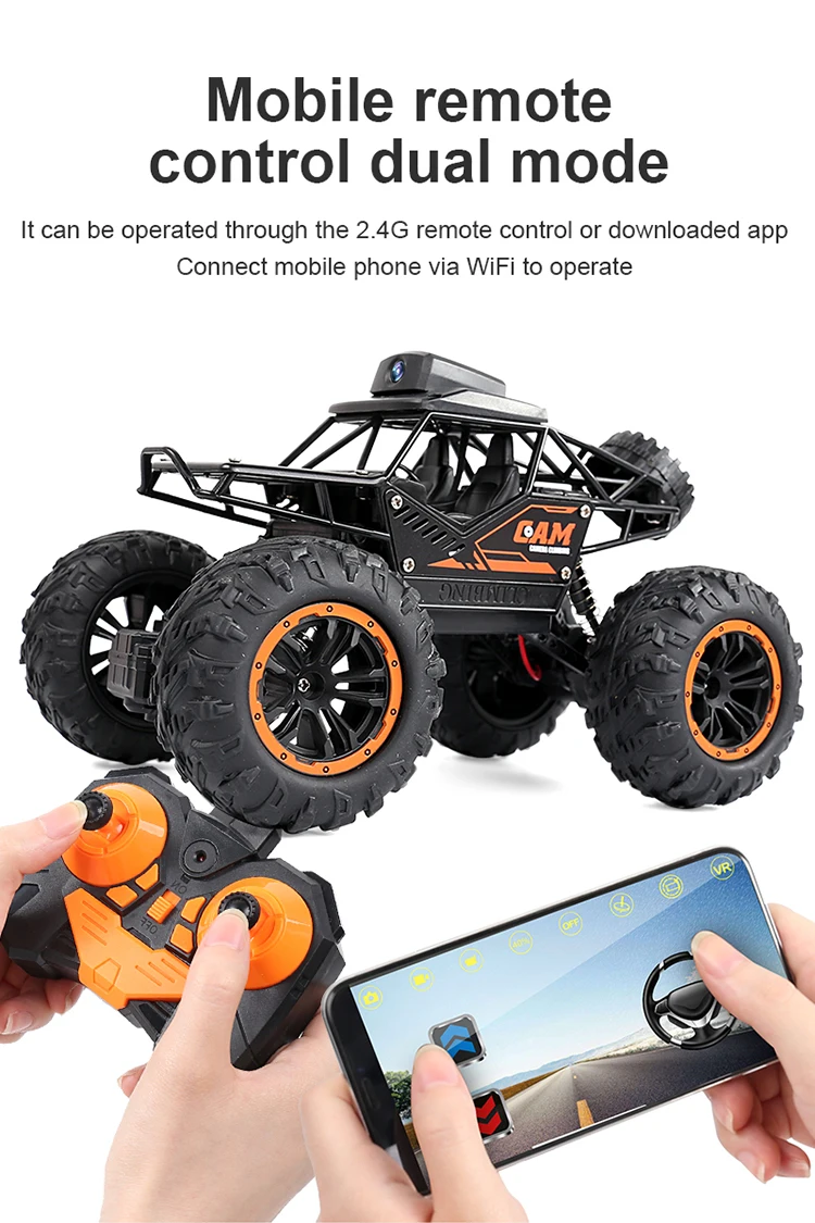Радиоуправляемый автомобиль APP с дистанционным управлением Wi-Fi камерой HD RC 2WD
