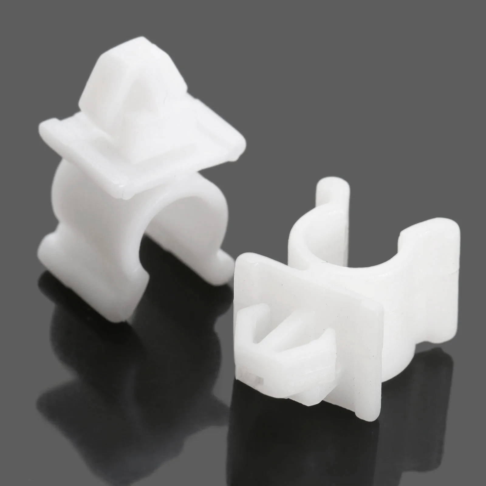 50 шт. подходит для 9 мм HoleTruck Car White Hood Prop Rod Clips Panel Fender Bumper Door Side Skirt Крепежные