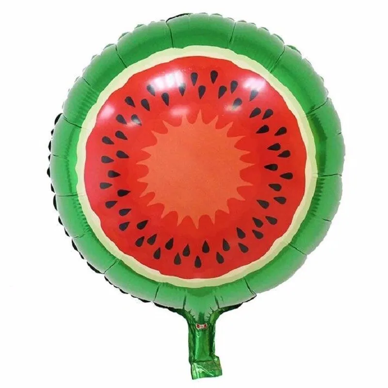 

3 18-inch Fruit Balloons Watermelon Strawberry Orange Helium Balloons Birthday Wedding Party Decoration Children's Toy Balloons