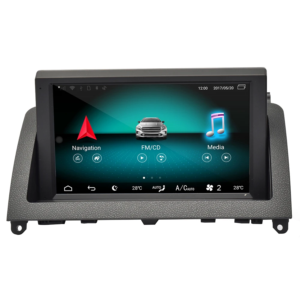 

Hualingan por BenzHL8810 C 2007--2010 Android 10.0 8 tctil GPS Navi Multimedia 4G WIFI USB Carplay