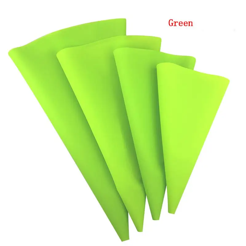 Силиконовые 4 шт./упак. здоровый кондитерский мешок Размеры цвета: голубой