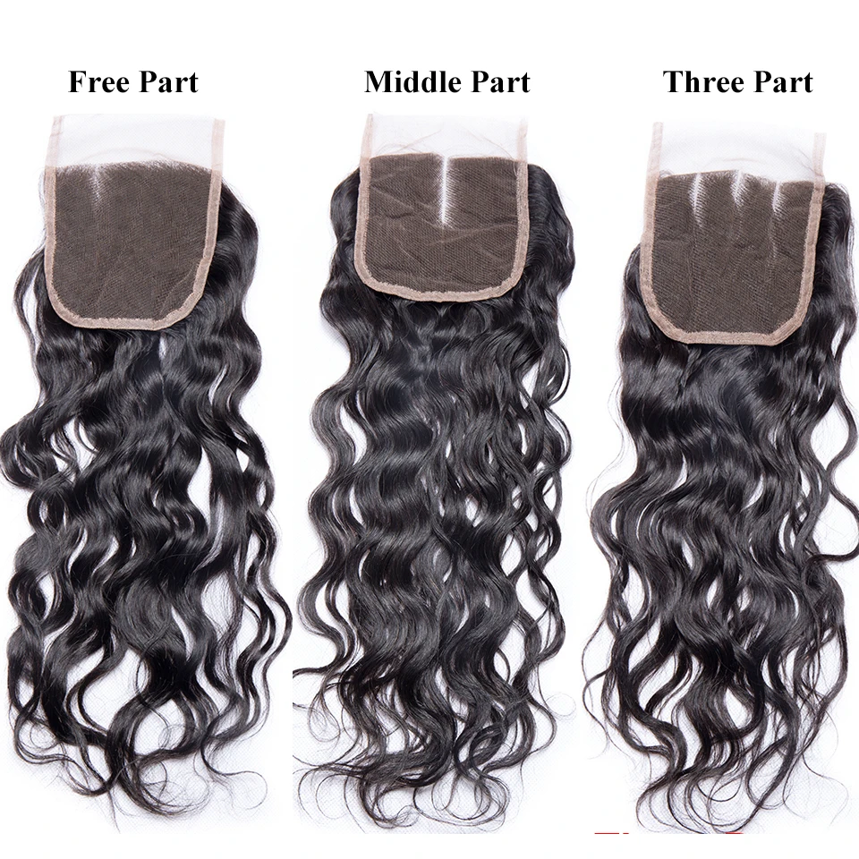 Пучки волнистых волос с закрыванием 8 30 дюймов пучки Maxine Remy бразильские