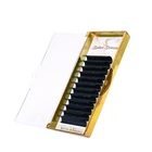 Оптовая продажа 10 шт.лот пучковые ресницы для наращивания на заколках в Корейском стиле PBT шелковые ресницы русские объемные норковые ресницы для макияжа Мягкие Накладные ресницы