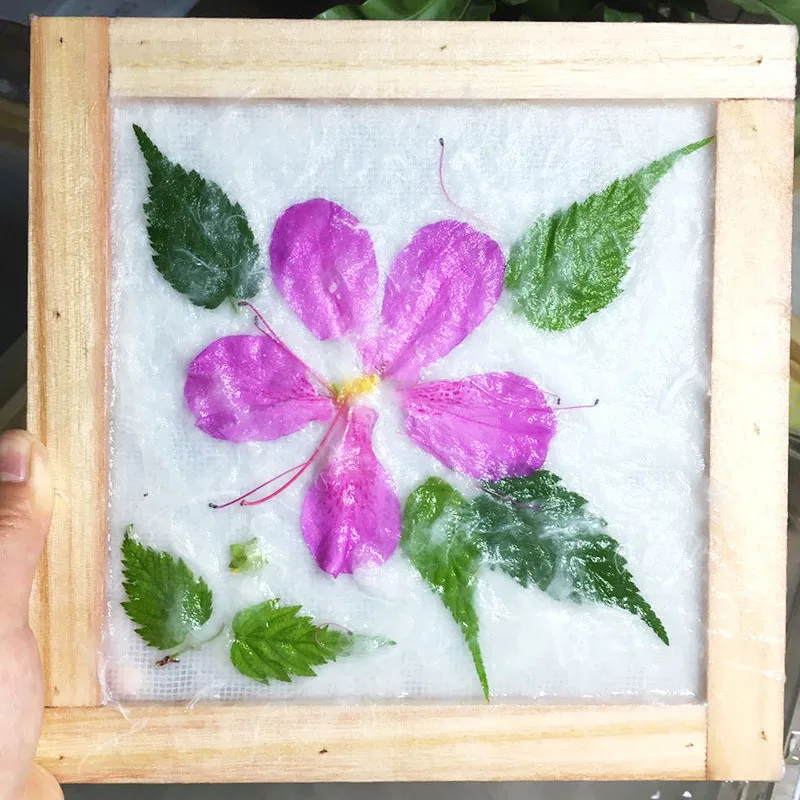 Литейный экран для изготовления бумаги традиционное рукоделие деревянная