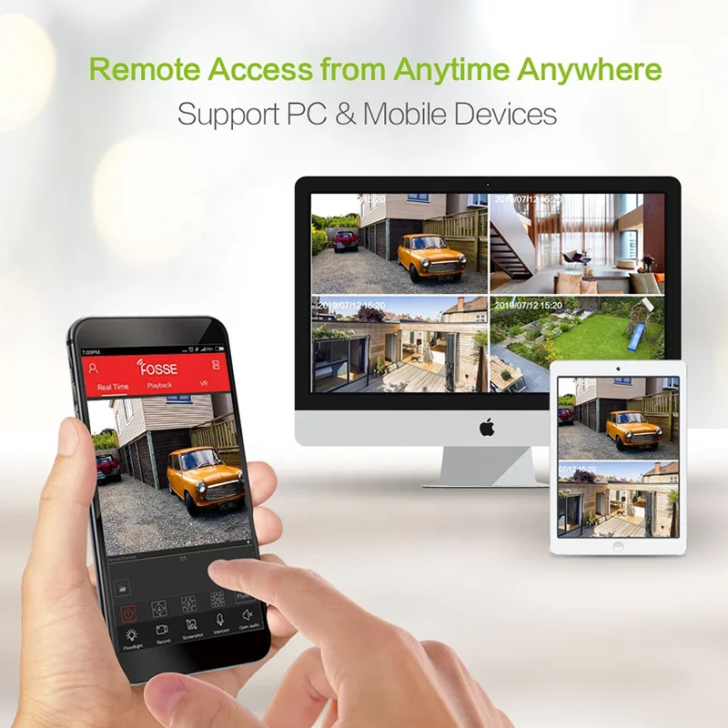 

8CH Wireless NVR Kit Waterproof Tuya IP Camera WIFI CCTV Security System 1080P 3MP Video Surveillance Camera Net Video Recorder