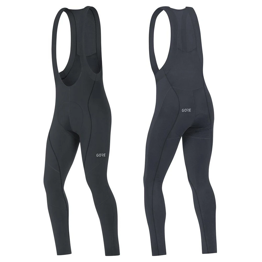 2019 мужские зимние термо флисовые длинные штаны команда GORE велосипед Велоспорт