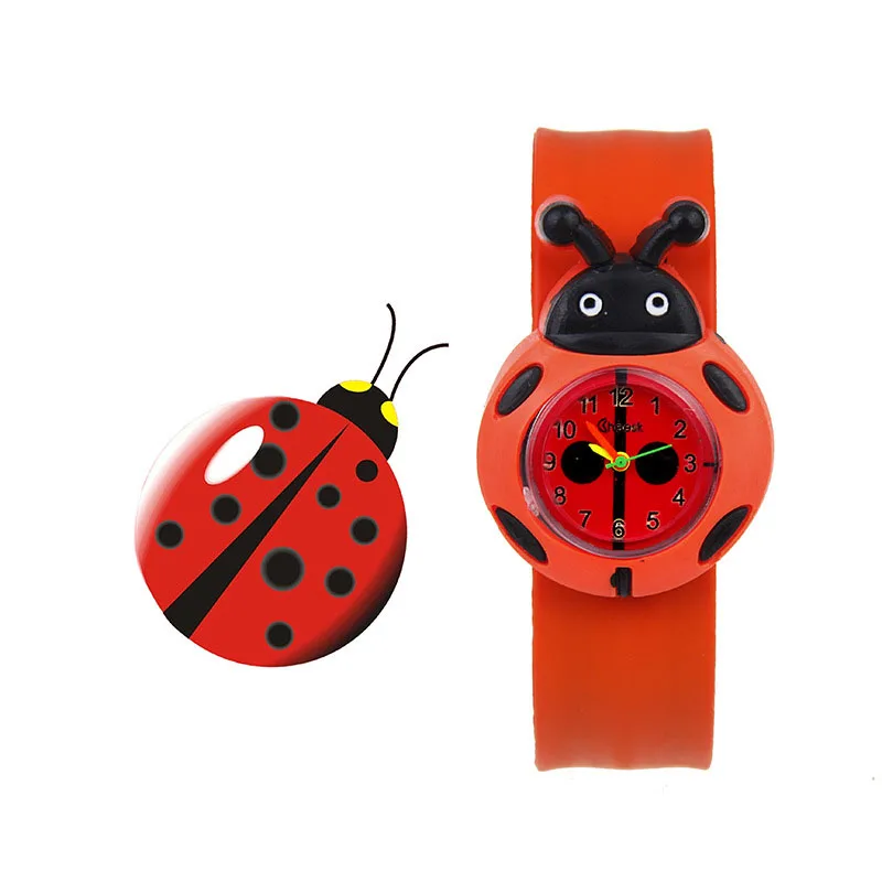 

Hot 1 Pcs Children Kids Wrist Quartz Watch Silicone Strap Cute Cartoon Style Fashion Birthday Gift K2