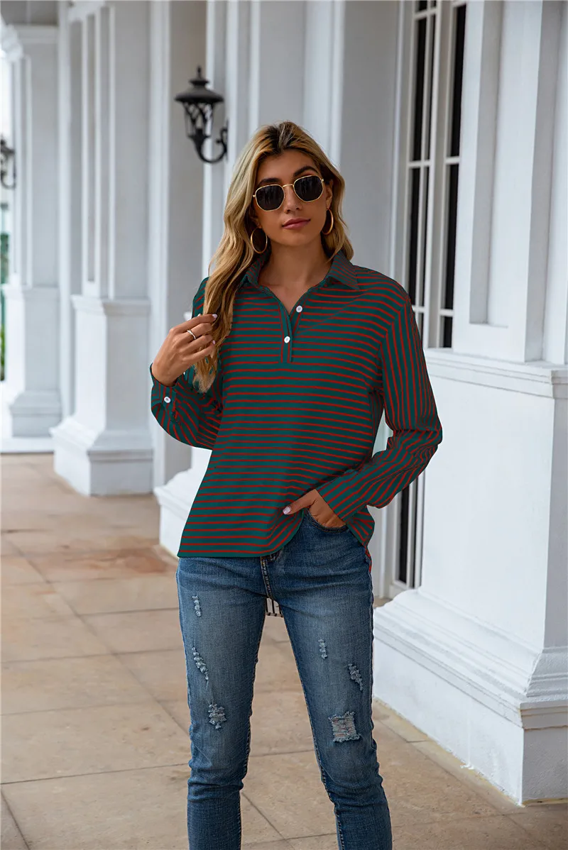 

Sweater Woman 2021new autumn and winter long sleeves with a slim bottom blouse half turtleneck sweater SBC196-SBC199