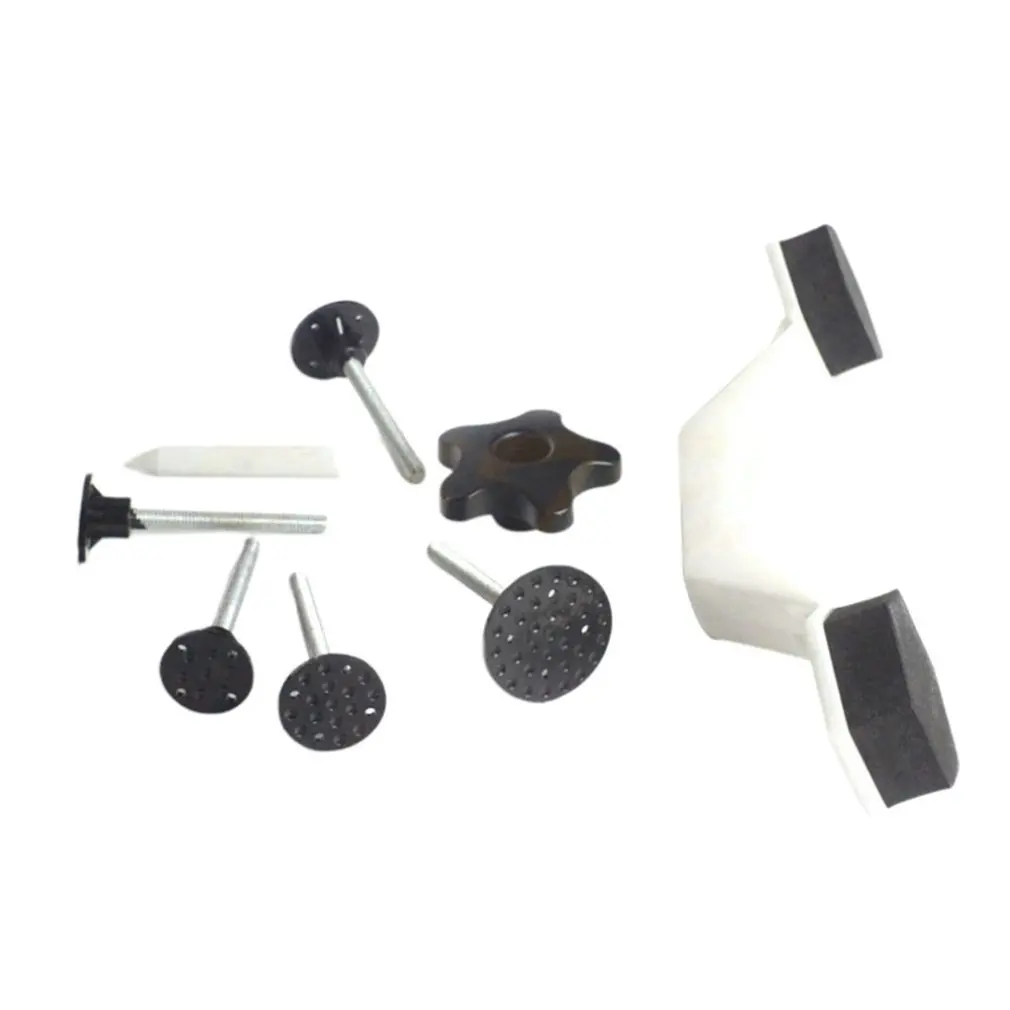 Paintless Auto Car Dent Repair Body Damage Fix Tool Pulling Bridge Puller Removal Glue Tabs Hand Tools Kit Set | Спорт и развлечения