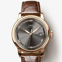 switzerland lobinni top luxury brand japan miyota automatic mechanical mens watches sapphire leather luminous clock l14003 2