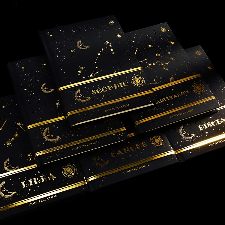 Европейская серия двенадцати созвездий Черная внутренняя страница альбом для