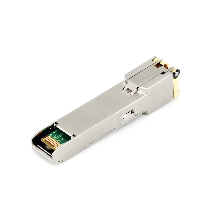 Gigabit Electrical Port Module RJ45 Compatible with Cisco Huawei H3C Photoelectric Conversion Optical Fiber Module SFP-GE-T-100M