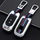 Чехол для ключей от машины, из сплава, складной, с 2, 3, 4 кнопками, чехол, держатель для ключа дюйма
