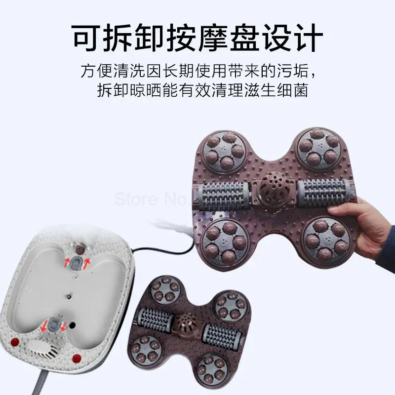 Ванночка для ног мочалка раковина домашний электрический автоматический массаж