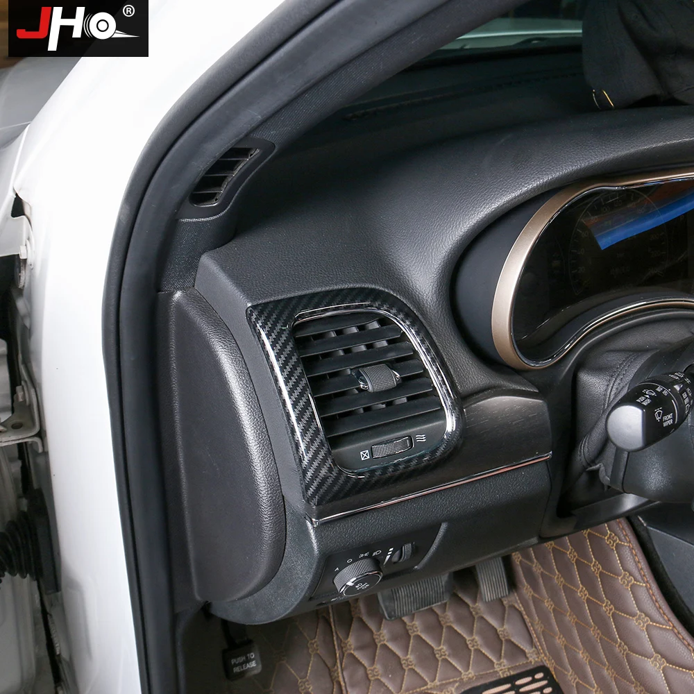JHO Спереди боковые вентиляционные отверстия Накладка для Jeep Grand Cherokee 2014 2020 2015 2016