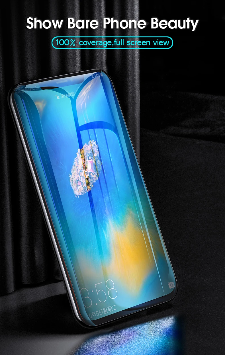 Vothoon закаленное стекло для huawei mate 30 Pro 20X20 Pro P30 Lite P20 Pro Полное покрытие защита экрана стекло для huawei mate 30