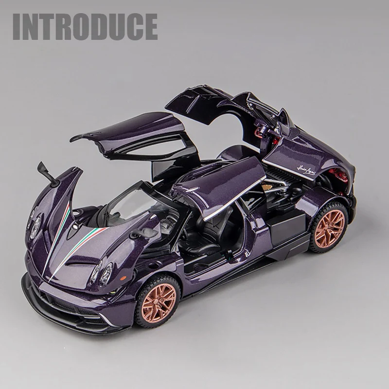 Модель автомобиля Pagani Huayra Dinastia Supercar в масштабе 1:32 литье под давлением модель со
