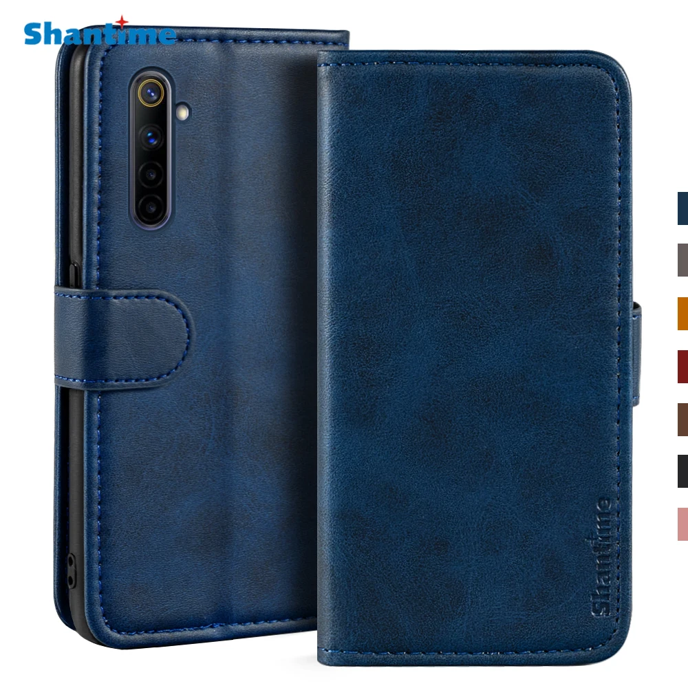 

Чехол для OPPO Realme 6 6S, чехол, Магнитный кошелек, кожаный чехол для OPPO Narzo Realme 6i RMX2002 Realme 6i India, чехол для телефона s
