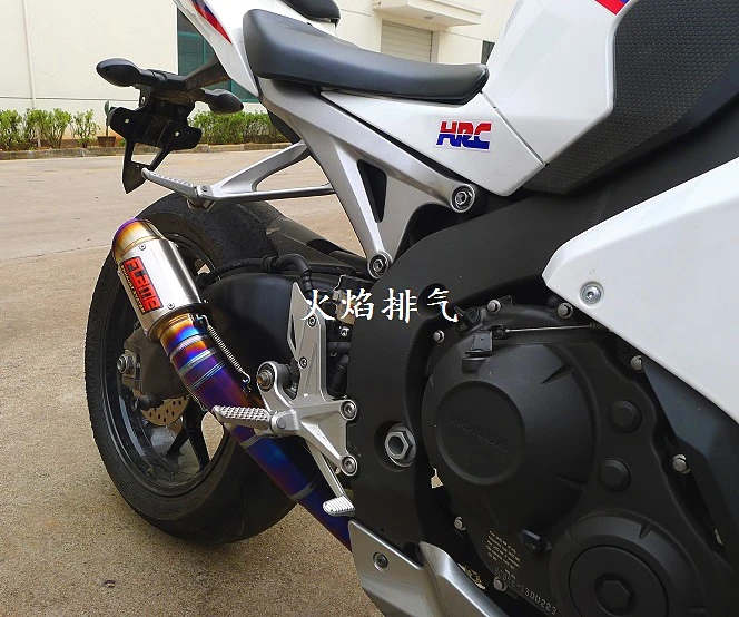 Выхлопная труба из титанового сплава для мотоциклов cbr1000rr 08-16 лет | Автомобили и