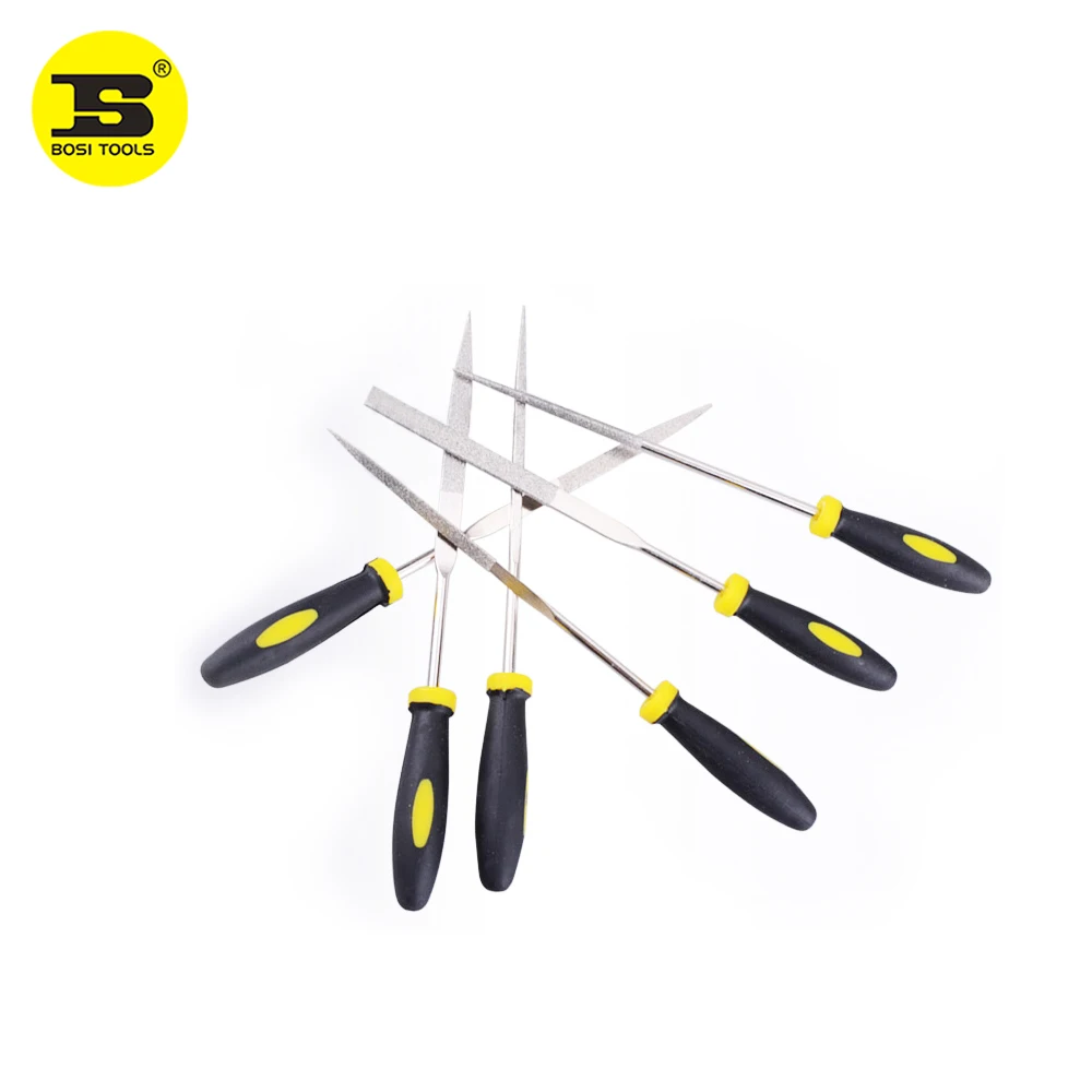 Набор алмазных пилок BOSI 145 мм, 6 шт., металлические украшения, бисероплетение, хобби, ремесла, инструмент Набор алмазных пилок BOSI 145 мм, 6 шт., металлические украшения, бисероплетение, хобби, ремесла, инструмент