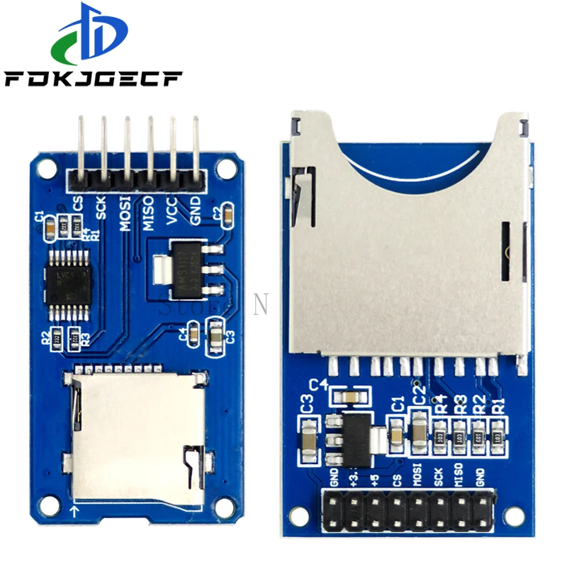 Плата расширения Micro SD TF Card защитный модуль памяти SPI для Arduino|Интегральные схемы| |