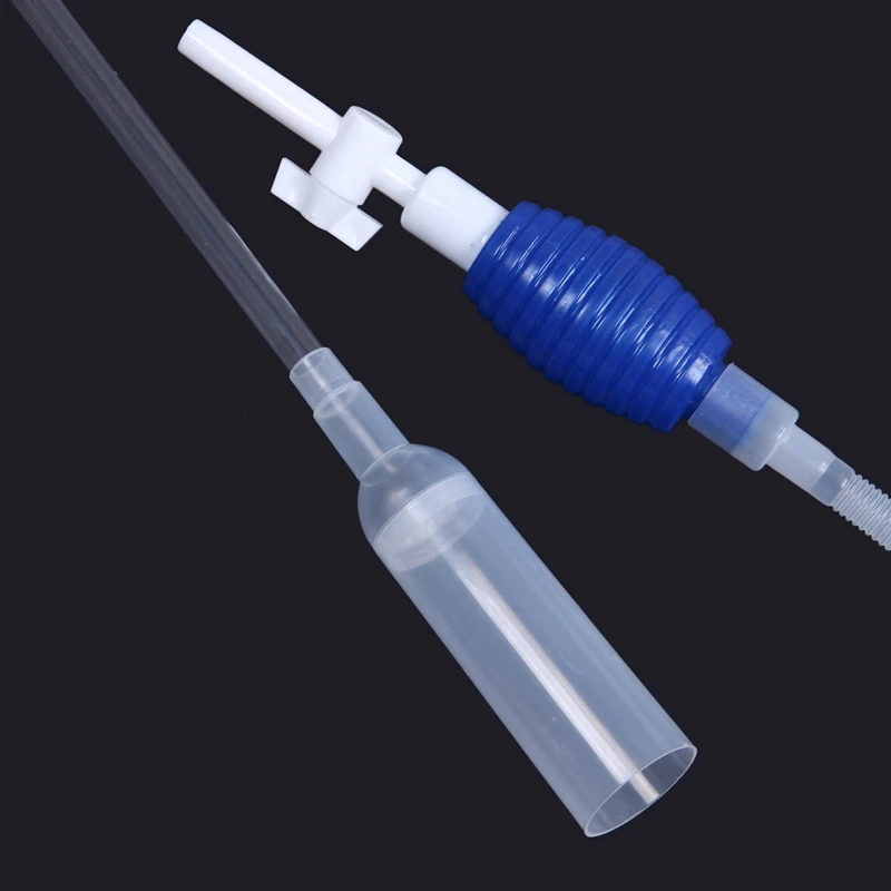 2 шт. аквариумные аксессуары: 1 насос для очистки сжатия воды и деревянный ствол