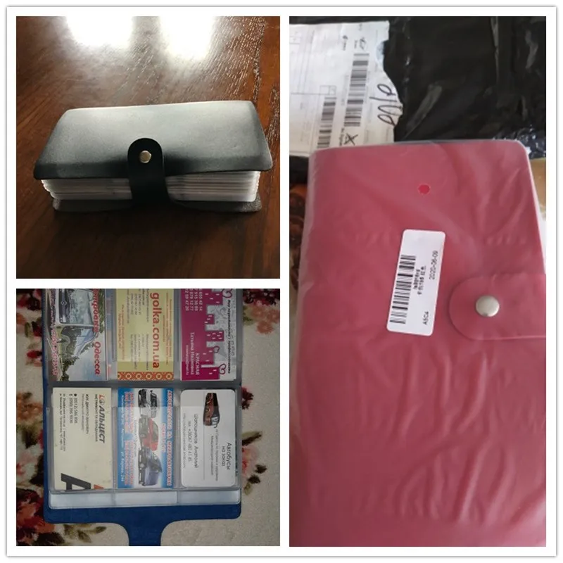 Визитница Ls8916fb Мужская и женская черная 156|case card holder|business holdercard holder |