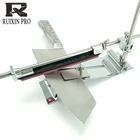 Точильный камень RUIXIN с фиксированным углом, Профессиональная кухонная точилка для ножей, обновленная система, Приспособления для заточки углов