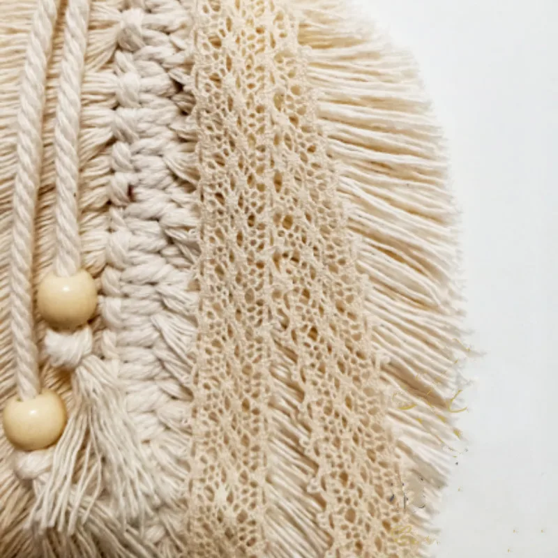 Аксессуары для украшения дома макраме Настенная подвеска в виде перьев на стену