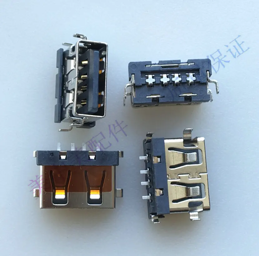 (10 шт.) разъем USB 2 0 гнездовой для зарядки мобильного питания Xiaomi|Соединители| |