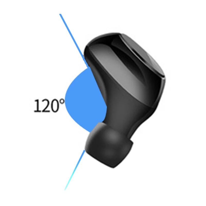 Мини легкий беспроводной коммуникационный наушник с поддержкой зарядки