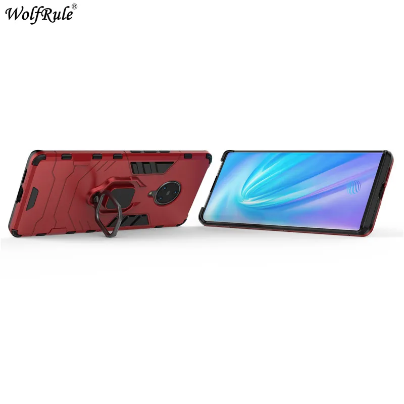 ДЛЯ ViVo Nex 3 чехол бампер кольцо держатель Броня Защитная твердая задняя крышка для