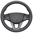 Черная кожа, искусственная кожа, для Hyundai Mistra 2013 2014